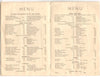 Bal Tabarin, San Francisco 1930s Menu