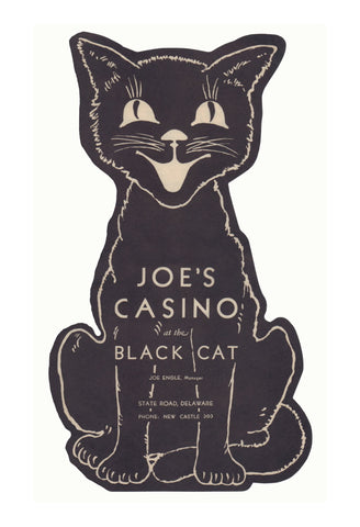 Joe's Casino at The Black Cat, New Castle, Delaware, 1930s