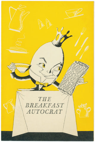 Hotel New Yorker Breakfast Autocrat 1950s Cool Culinaria