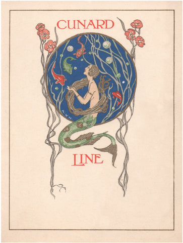 Cunard R.M.S. Aquitania, 1925 by A.K. MacDonald