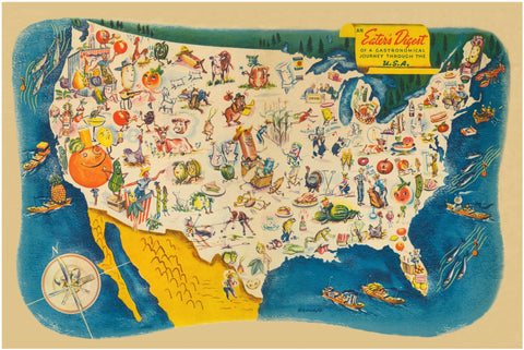 An Eater's Digest to the USA The Neil House, Columbus, Ohio, 1945