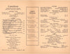 Hotel Onondaga, Syracuse 1946 Menu