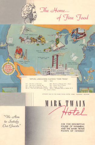 Mark Twain Hotel, Hannibal, MO, 1940s