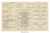 Bill Miller's Riviera Nightclub, Fort Lee, 1940s Vintage Menu