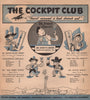 The Cockpit Club, Glendale Airport 1930s Cocktail Menu