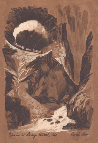 TWA David Klein Silverton to Durango Railroad 1960s