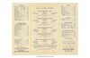 Breakfast Autocrat, Hotel New Yorker, New York, 1950s Vintage Menu Interior