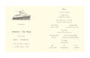 R.M.S. Ivernia 1955 Children's Menu