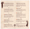 Cocktail Menu Biltmore Hotel, Los Angeles 1930s
