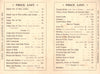 Bull Street Café, Birmingham 1910 - 1920 Menu