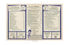 Monte Proser's Beachcomber, Boston, 1940s Interior Menu