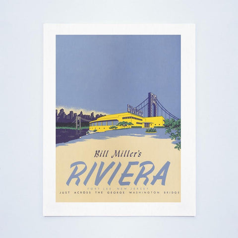 Bill Miller's Riviera Nightclub, Fort Lee, 1940s