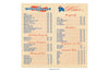 The Brass Rail 1938 Menu Interior