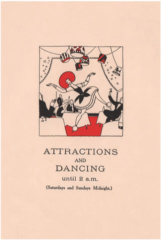 Café De Paris Attractions, London 1920s