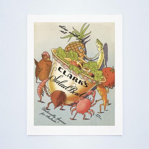 Clark's Salad Bowl, Seattle 1943