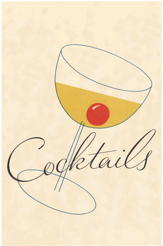 Cocktails Illustration 1930s