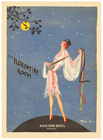 Florentine Room, Addison Hotel, Detroit 1930s