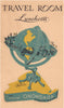 Hotel Onondaga, Syracuse 1946 Menu Art