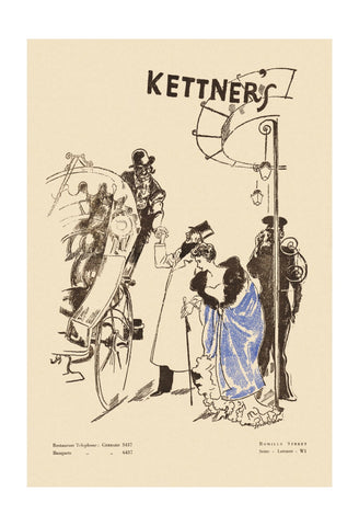 Kettner's, London 1955
