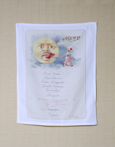 Café Anglais, Paris, 1890 100% Cotton Kitchen Towel