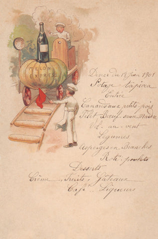 Le Melon Express, France, 1901