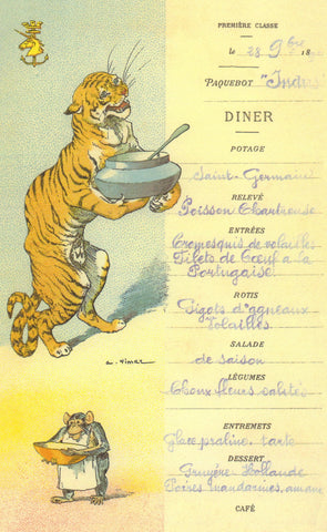 Le Paquebot Indus (Tiger) 1896