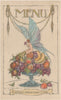 Queen of Bermuda, 1937 Menu Art by Alistair K. MacDonald 