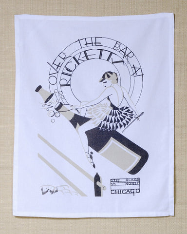 Rickett's Chicago 1930s 100% Cotton Kitchen Towel