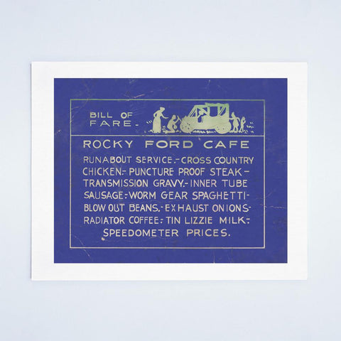 Rocky Ford Cafe, circa 1920 USA