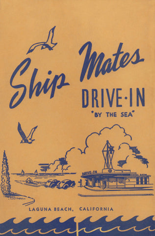Ship Mates Drive-In, Laguna Beach 1950s