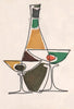 Skychef Bar 1957 Menu Art