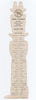 Old Kasaan Totem Pole, Steamship Spokane, Alaska August 25 1908 Menu