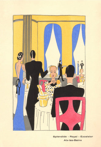 Hotels Splendide - Royal - Excelsior, Aix-les-Bains, France 1939