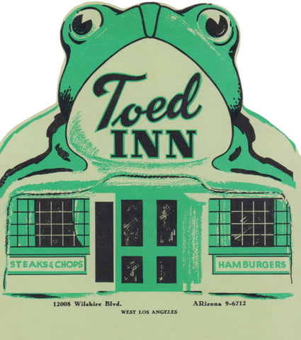 Toed Inn, Los Angeles, California, 1953