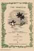 The Penguin Cocktail Wine List Menu Cover 1950s St Petersburg Florida Cool Culinaria Vintage Menu