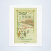 Chopstick, Boston, 1950s Vintage Chinese Menu Print