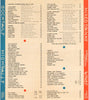 Howard Johnson's Liquor Cocktail Menu Interior 1950s Cool Culinaria Cocktail Collection