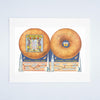 Mayflower Donuts Double Cover, San Francisco and New York World's Fairs, 1939