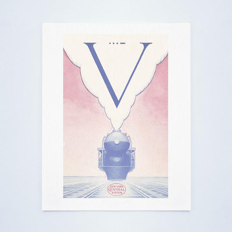 New York Central System Wartime Dining Service, 1943 Vintage Menu