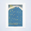 The Blue Room, The Roosevelt Hotel, New Orleans, 1952 Vintage Menu Art