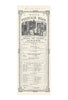 Winn's Fountain Head San Francisco (Circa) 1853 Vintage Menu